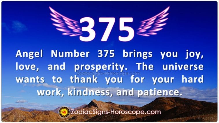 Angel Number 375 Meaning