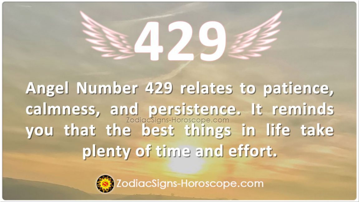 Angel Number 429 Meaning: Be Patient | 429 Angel Number | ZSH