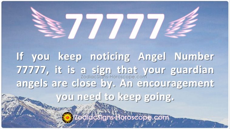 Angel Number 77777 Meaning