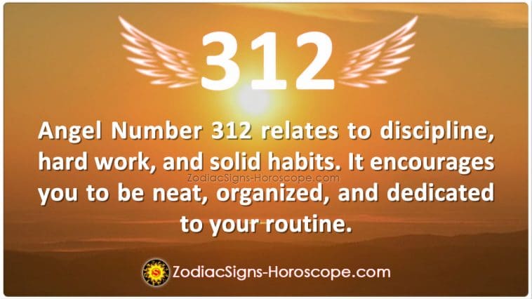 Angel Number 312 Meaning