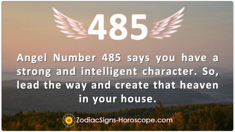Angel Number 485 Meaning
