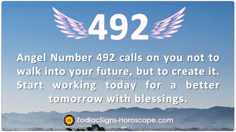 Angel Number 492 Meaning