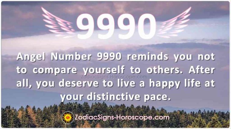 Anghel Number 9990 Meaning