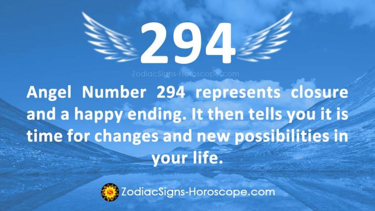 Angel Number 294 Meaning