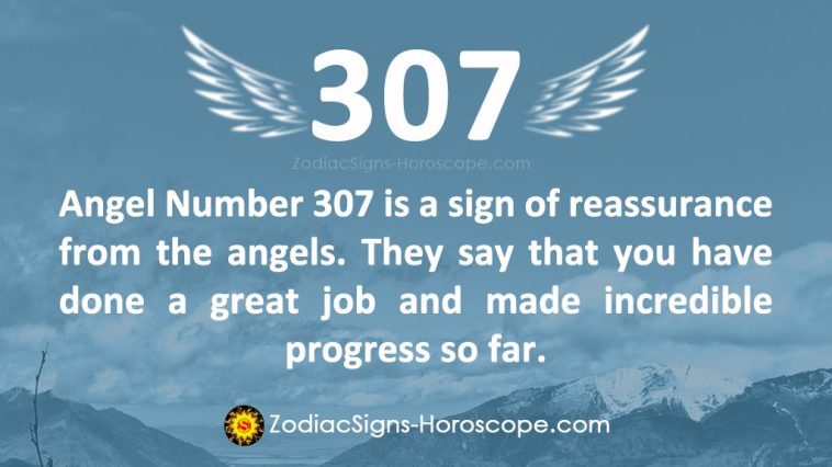 Significado do anjo número 307