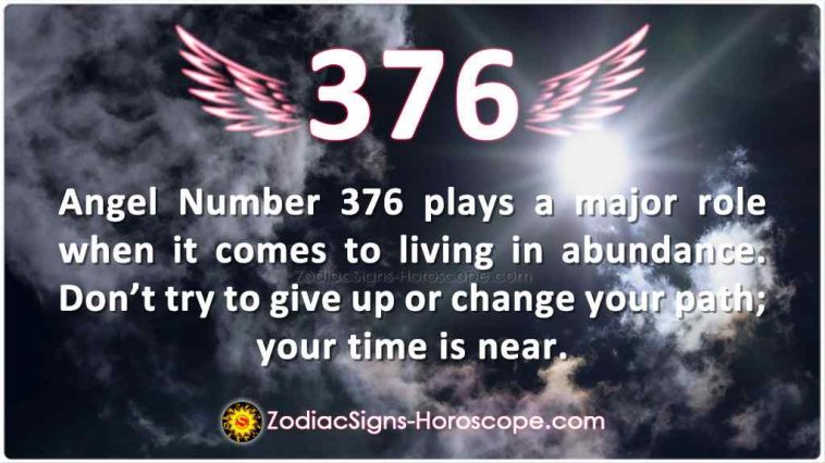 Angel Number 376 Meaning