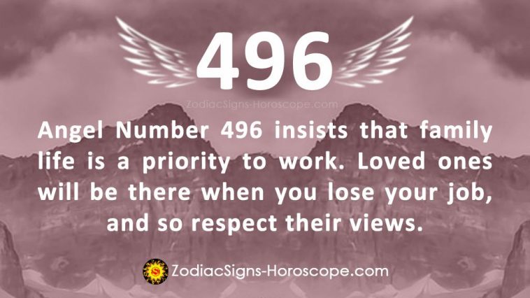 Angel Number 496 Meaning