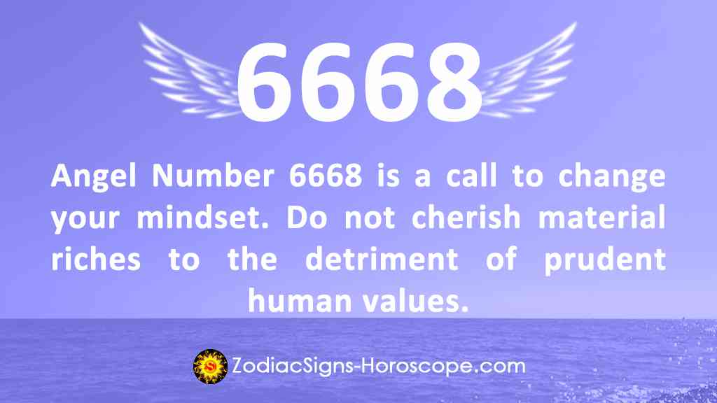 Angel Number 6668 Meaning Change Your Thoughts 6668 Angel ZSH