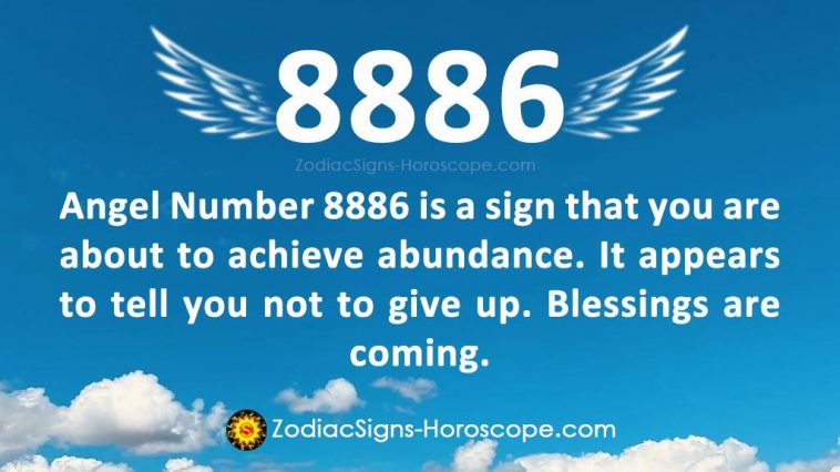 Angel Number 8886 Meaning