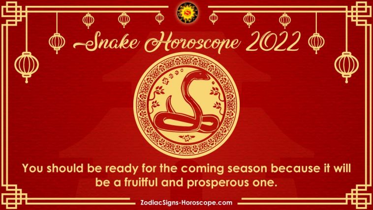 Predviđanja za horoskop zmija 2022