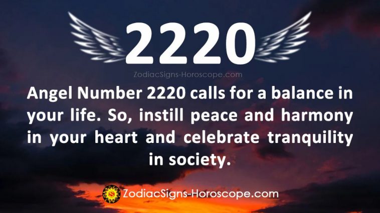 Značenje broja anđela 2220