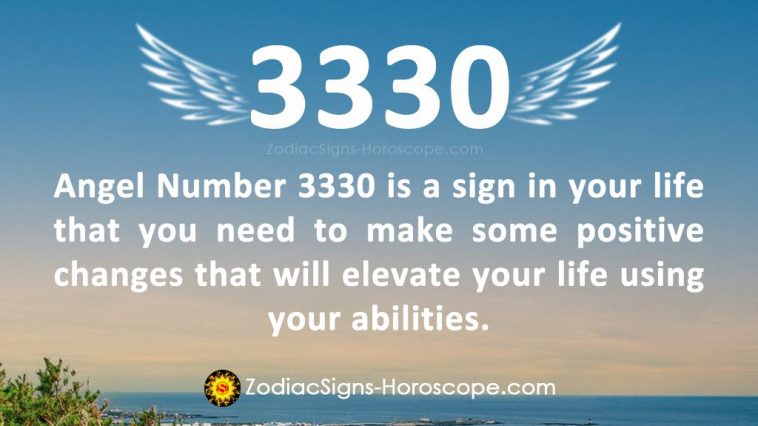 Angel Number 3330 Meaning