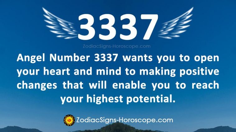 Angel Number 3337 Meaning