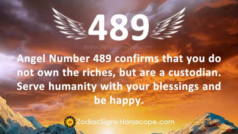 Numărul de înger 489 Semnificația