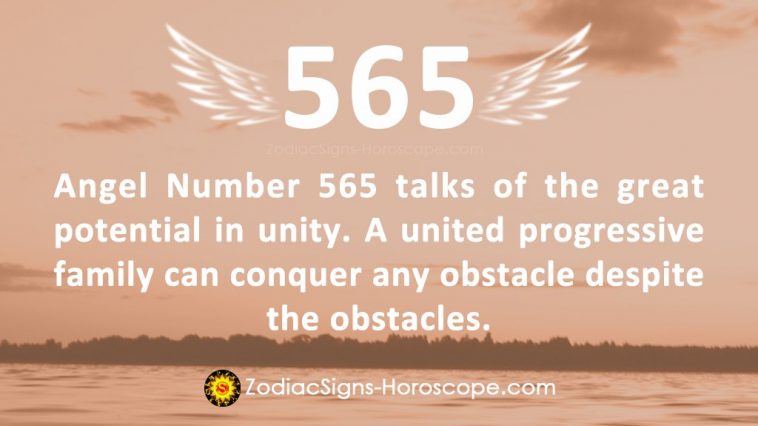 Anghel Number 565 Meaning