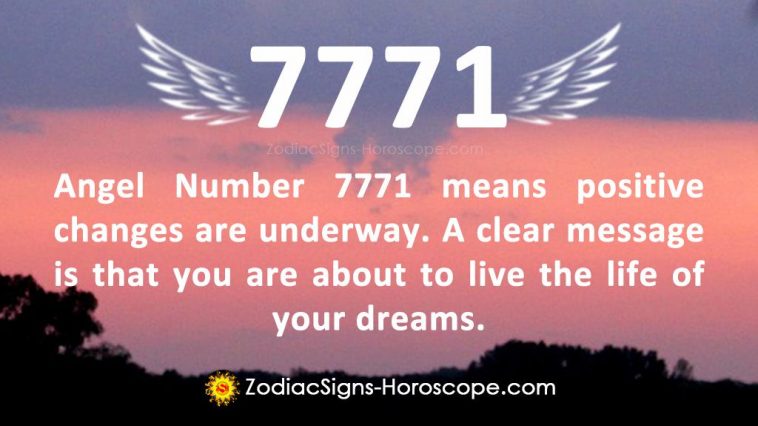 Angel Number 7771 Meaning