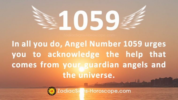 Angelo skaičiaus 1059 reikšmė