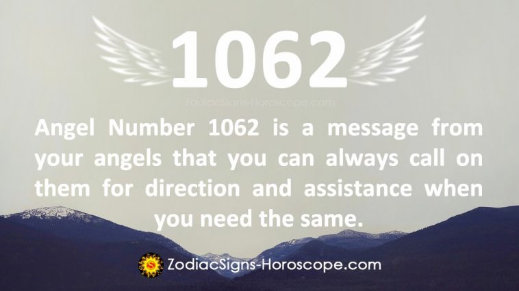 Signification du nombre angélique 1062