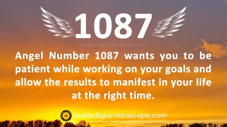 Angel Number 1087 Meaning
