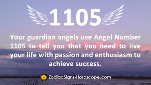 Angel Number 1105 의미: 열정 | 1105 수비학