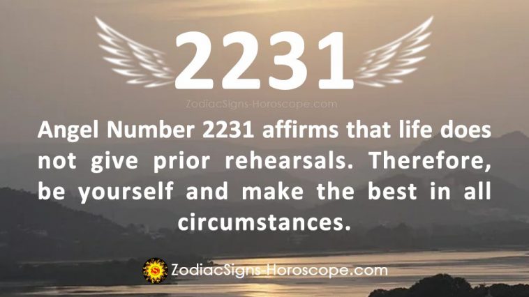 Pomen angelske številke 2231