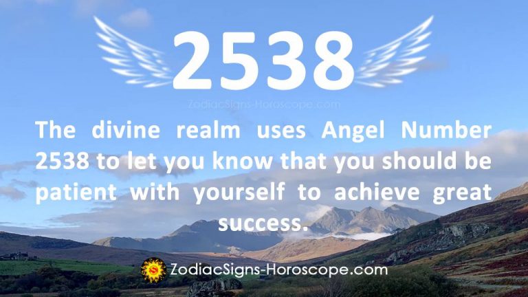 Angel Number 2538 Meaning: Patience | 2538 Numerology