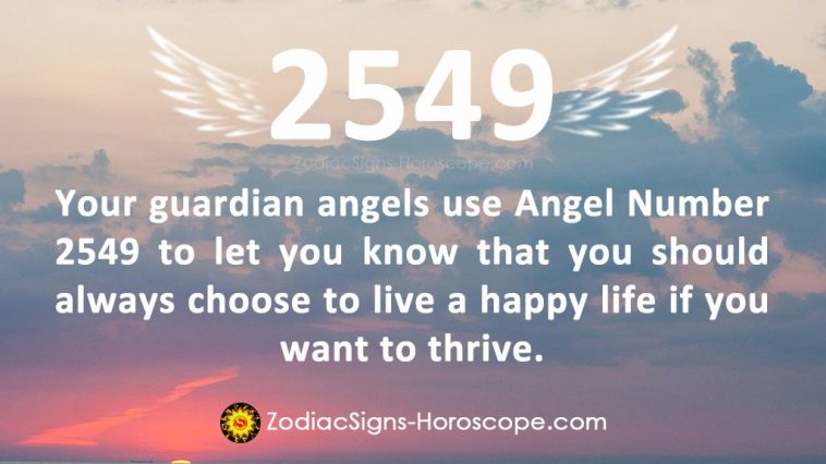 Angel Number 2549 Meaning