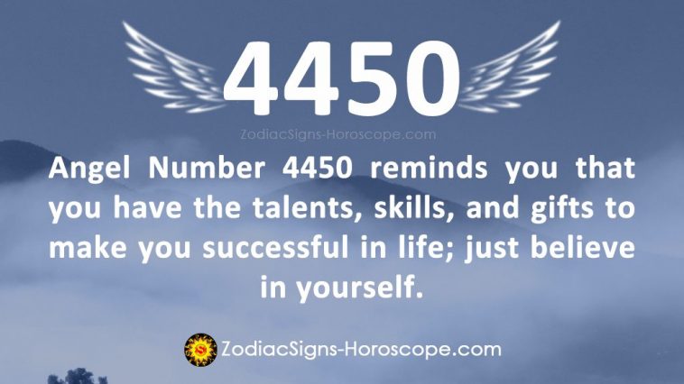 Angel Number 4450 Meaning