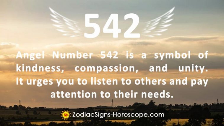 Angel Number 542 Meaning