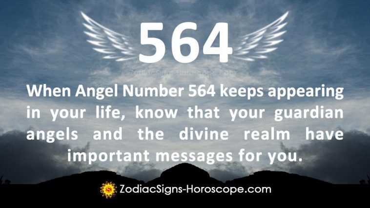Eņģeļa numura 564 nozīme