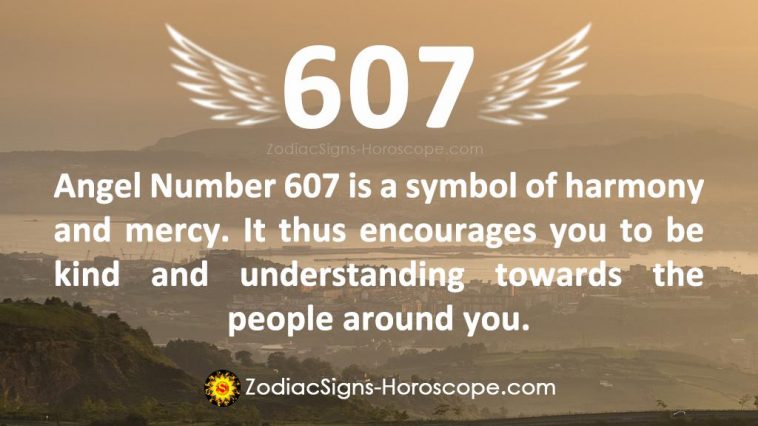 Anghel Number 607 Meaning
