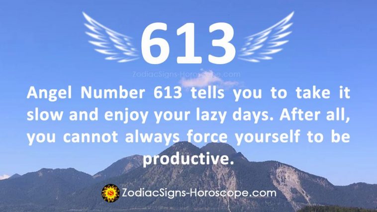 Angel Number 613 Meaning