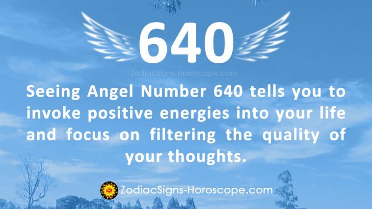 Angel Number 640 Meaning