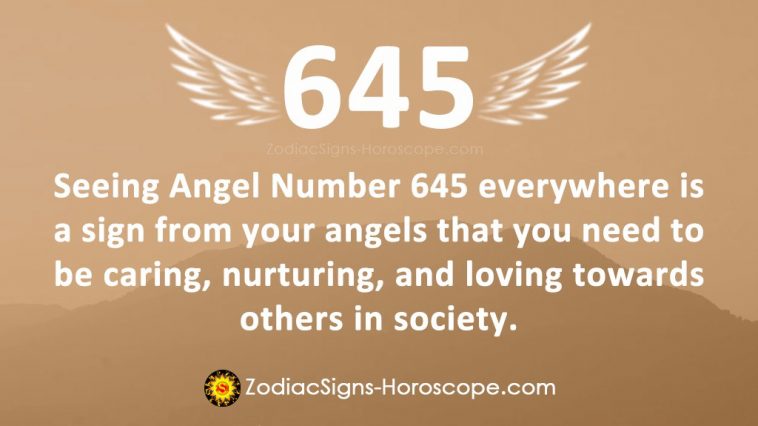 Angel Number 645 Meaning