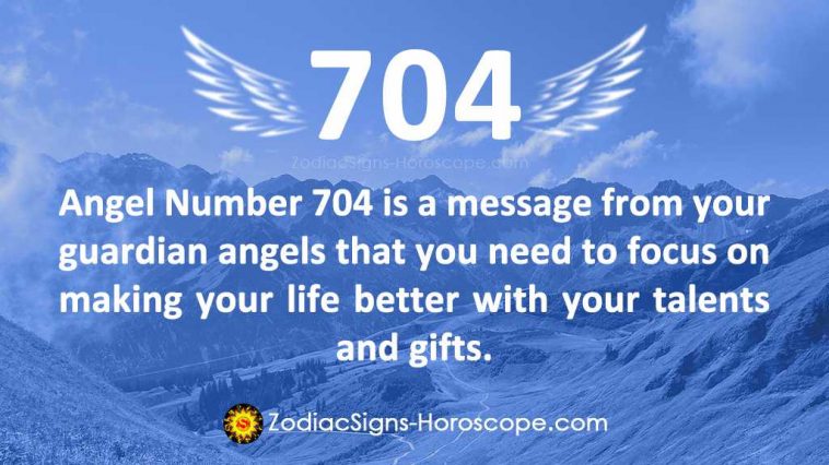 Pomen angelske številke 704