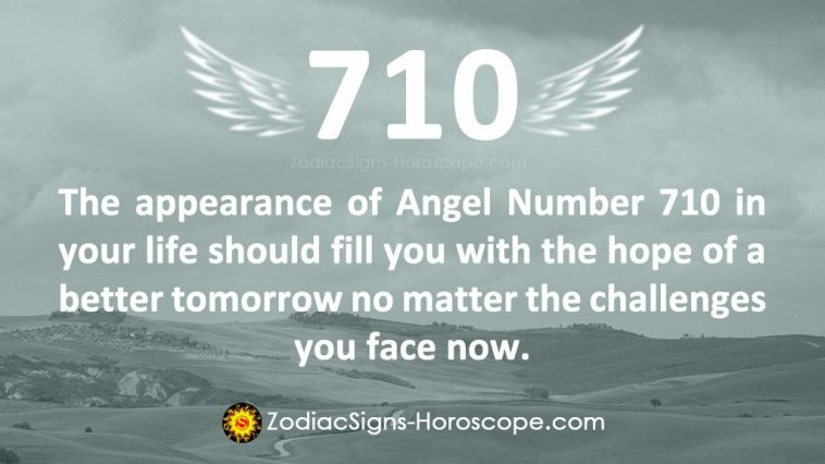 Anghel Number 710 Meaning