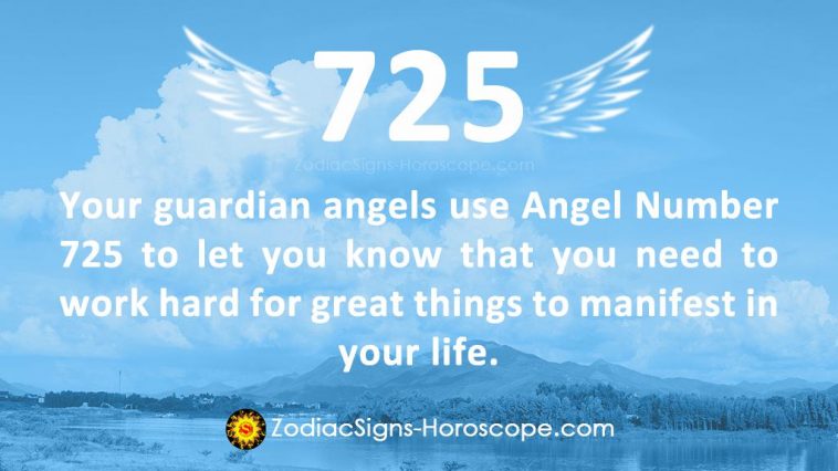 Angel Number 725 Meaning