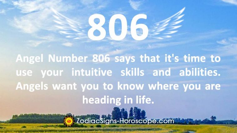 Angel Number 806 Meaning
