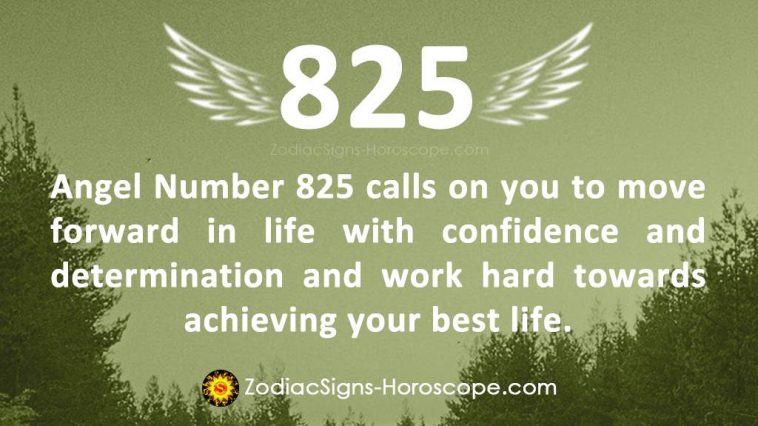 Angel Number 825 Meaning