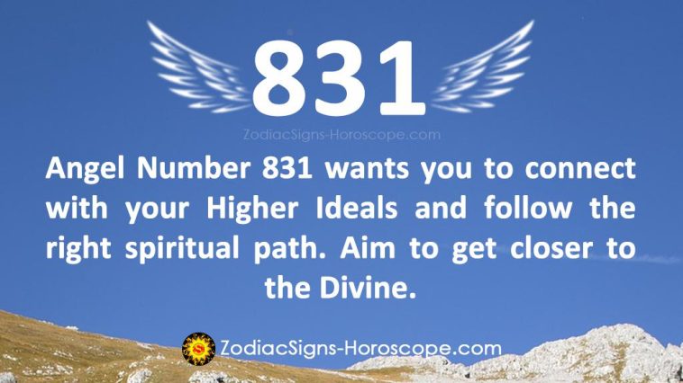 מלאך מספר 831 משמעות
