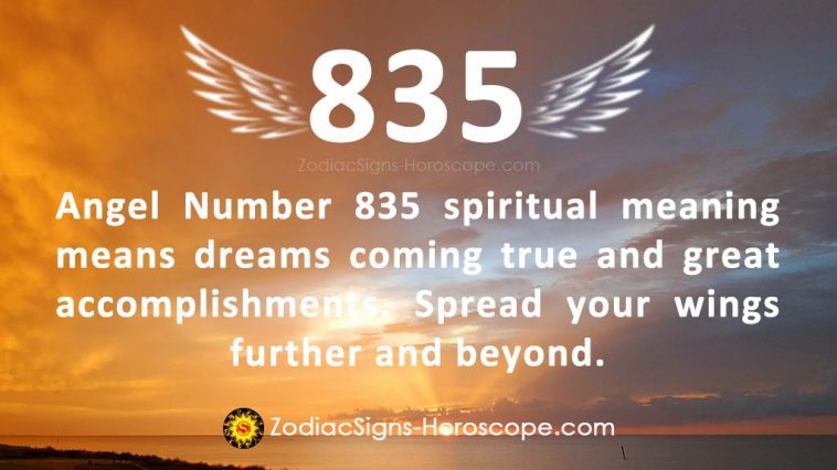 Angel Number 835 Meaning