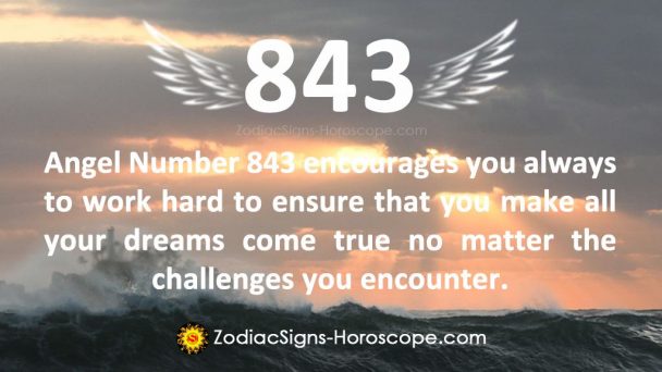 Angel Number 843               ZodiacSigns Horoscope com
