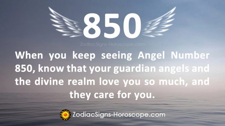 Angel Number 850 Meaning