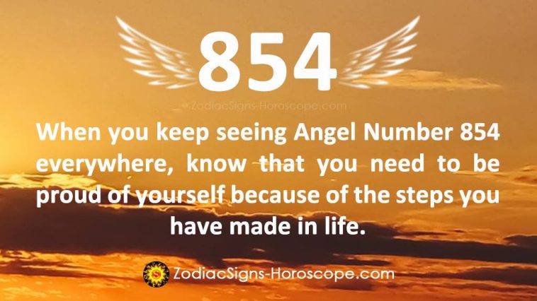 Angel Number 854 Meaning