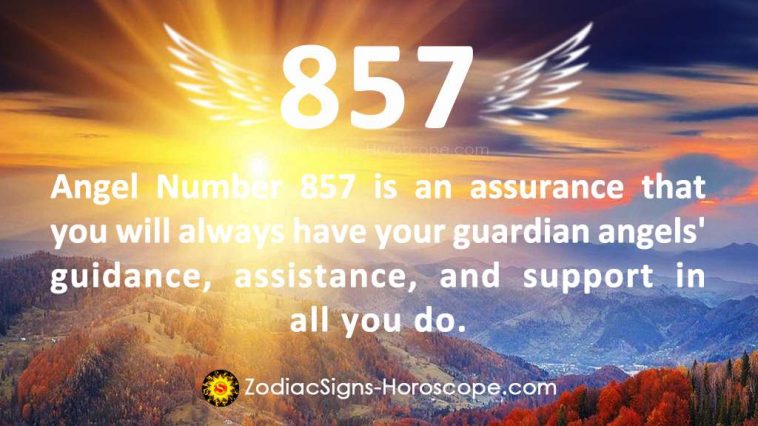 Angel Number 857 Meaning
