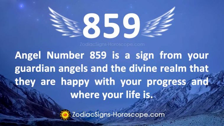 Angel Number 859 Meaning