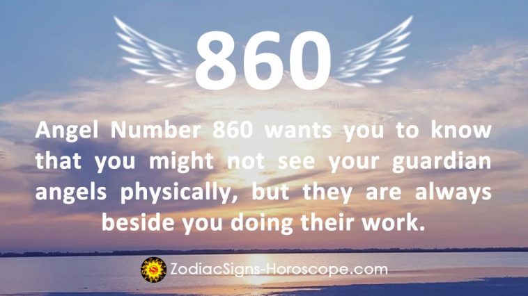 Angel Number 860 Meaning