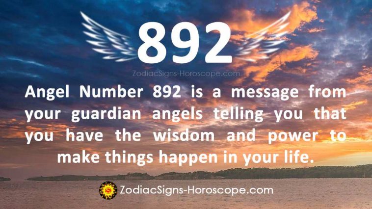 Angel Number 892 Meaning