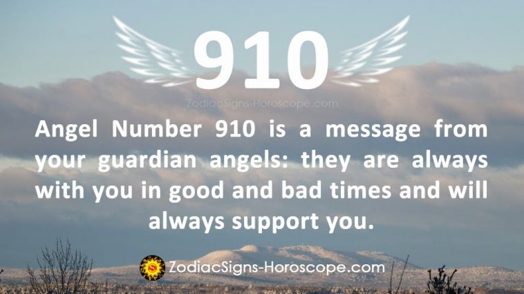 Angel Number 910 Meaning