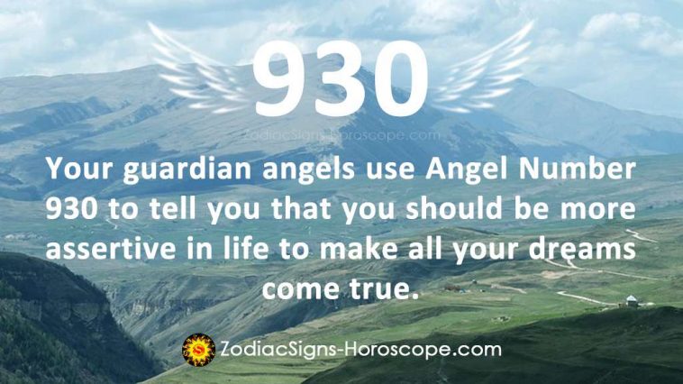 Angel Number 930 Meaning